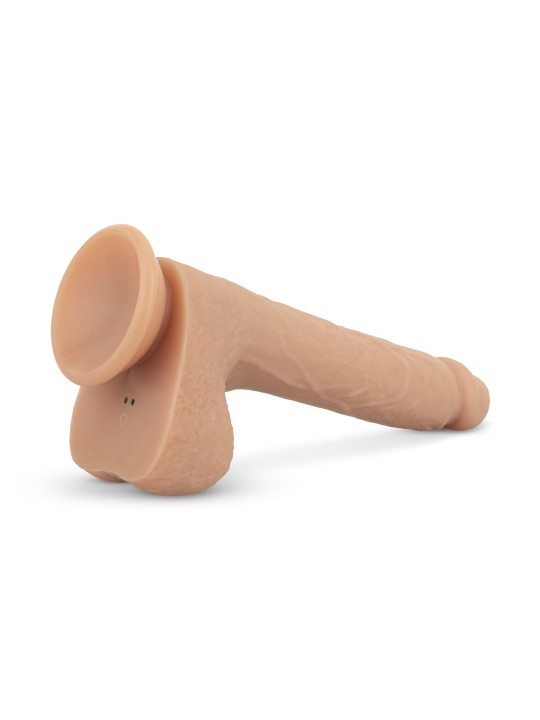 Real Fantasy - Bryce Stotende, Verwarmbare en Vibrerende Dildo - 21.5 cm