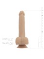 Real Fantasy - Bryce Stotende, Verwarmbare en Vibrerende Dildo - 21.5 cm