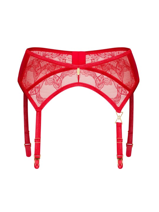 Obsessive - Aliosa Garter Belt - Red