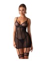 Obsessive - Nuites Chemise - Zwart