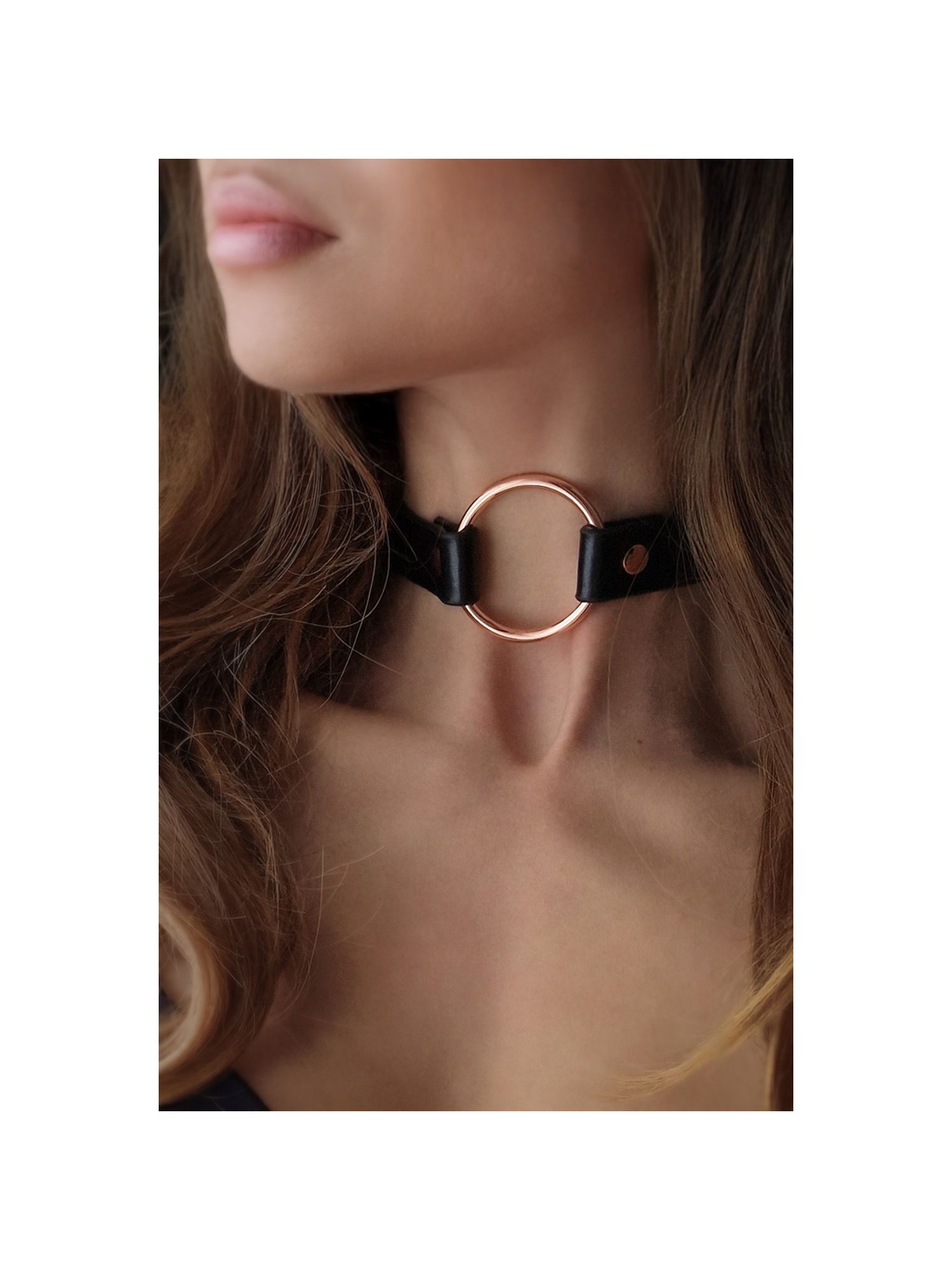 Rosy Gold - Choker - Zwart