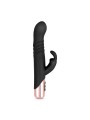Rosy Gold - Rabbit Vibrator with thrusting function - Black