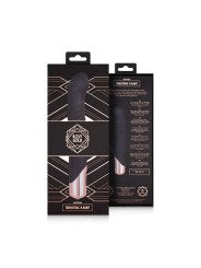 Rosy Gold - Rabbit Vibrator with thrusting function - Black