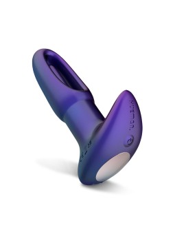 Hueman - Voyager Vibrerende Butt Plug met Tikfunctie - Paars