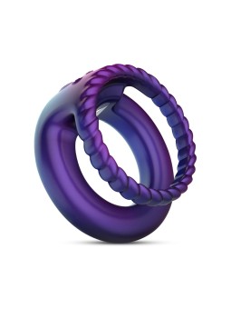 Hueman - Jupiter Vibrerende Cock- en Ballenring - Paars