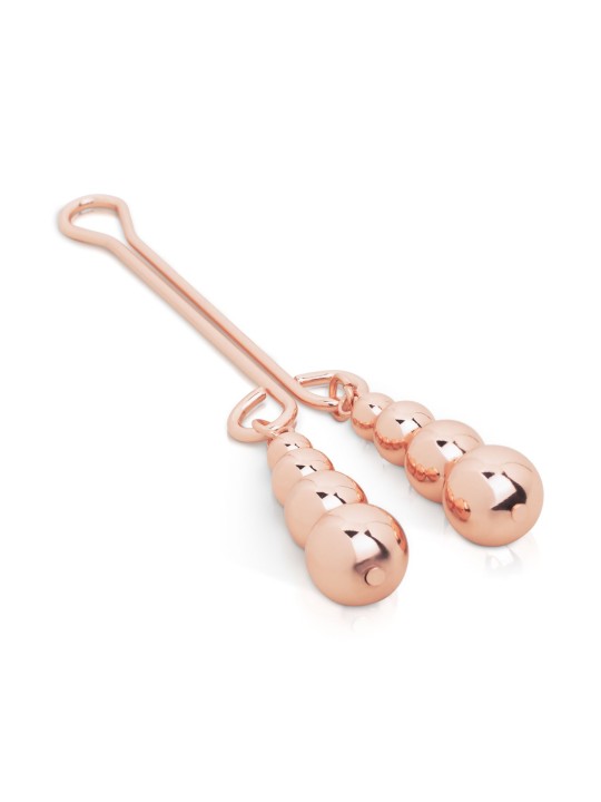 Rosy Gold - Clitoris Clamp - Subtle Weight