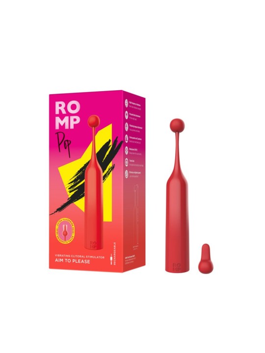 ROMP - Pop Clitoris Stimulator - Red
