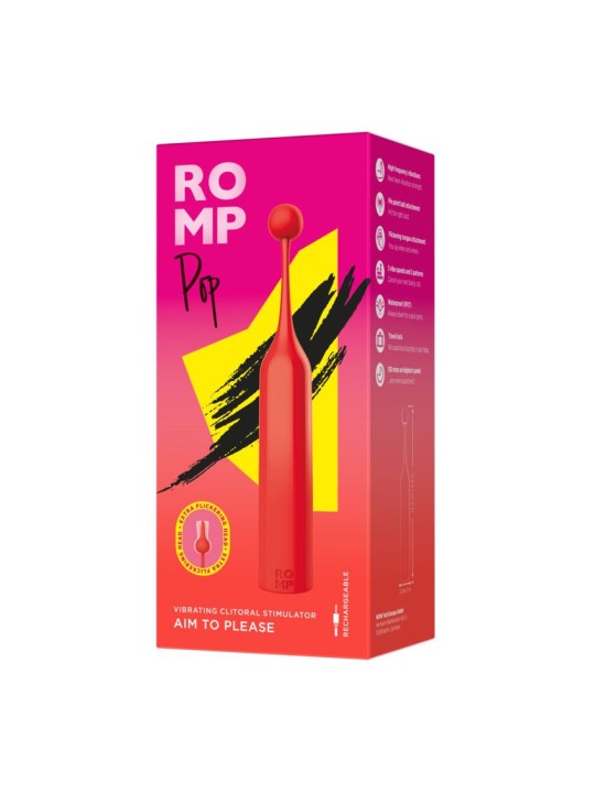 ROMP - Pop Clitoris Stimulator - Red