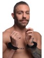 XR Brands - Cuffed In Fur Handcuffs - Black
