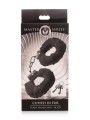 XR Brands - Cuffed In Fur Handcuffs - Black