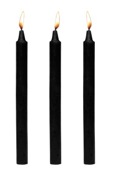 XR Brands - Dark Drippers Fetish Drip Candles - Black