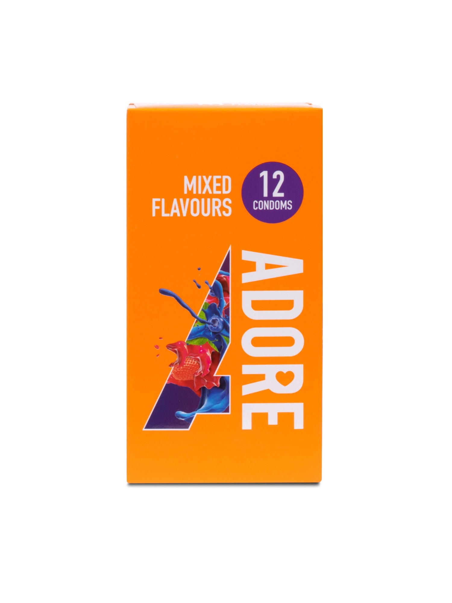 Adore Flavours Condoms - 12 Condoms