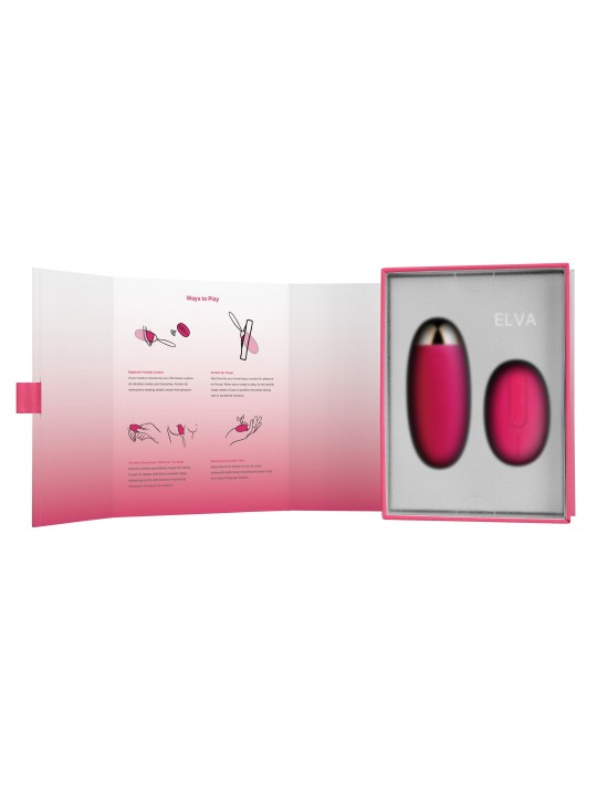 SVAKOM - Elva Vibratie Eitje met Afstandsbediening - Roze
