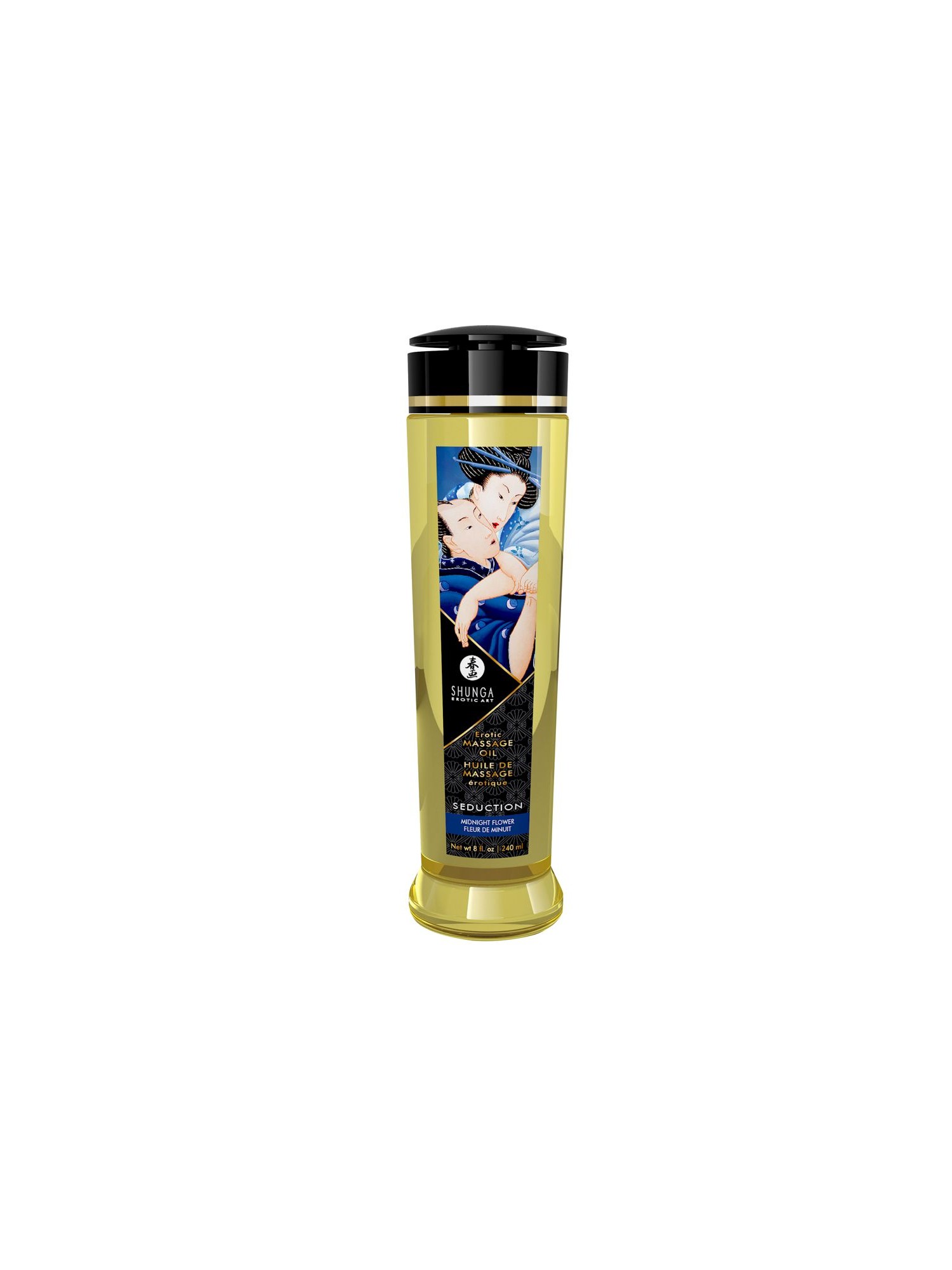 Shunga - Seduction Massage Olie Midnight Flower - 240 ml