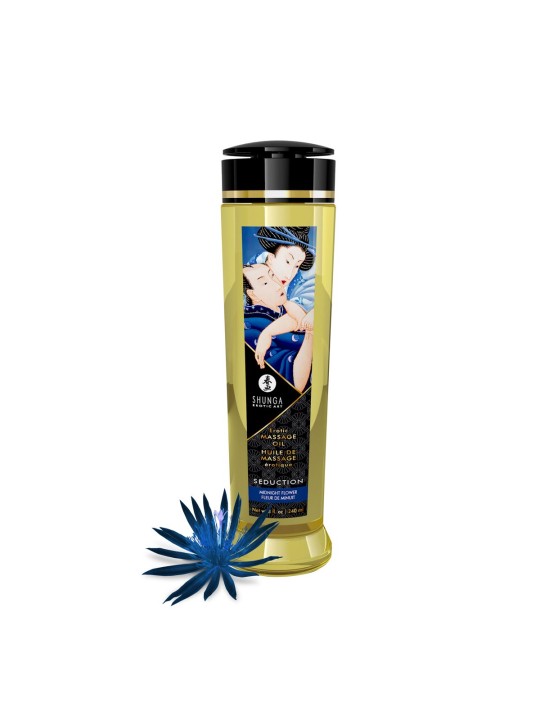 Shunga - Seduction Massage Olie Midnight Flower - 240 ml