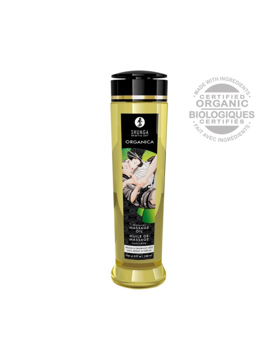 Shunga - Organica Massage Olie Naturelle - 240 ml