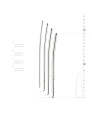 Sinner - Metalen Dilator Set 4-7mm - 4 Stuks
