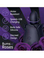 Skins Rose Buddies - Bums N Roses Anal Vibrator