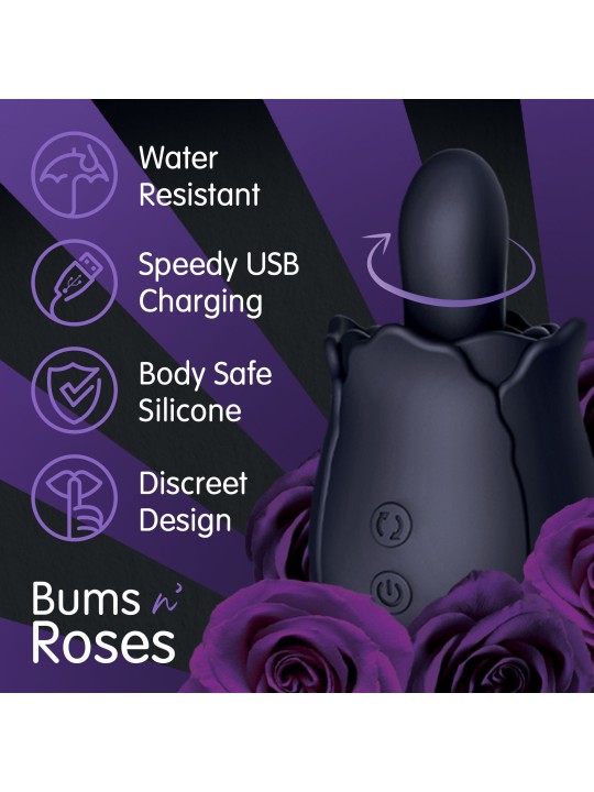 Skins Rose Buddies - Bums N Roses Anal Vibrator
