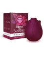 Skins Rose Buddies - The Rose Flutterz Vibrator - Burgundy