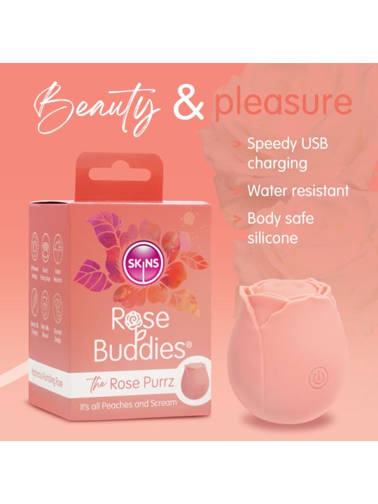 Skins Rose Buddies - The Rose Purrz Vibrator