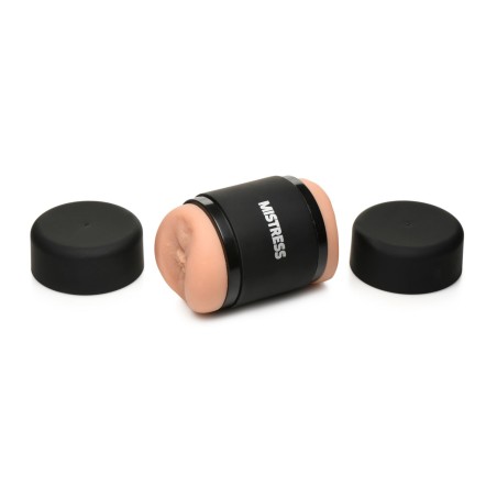 MISTRESS – Double Shot Mini Masturbator – Beige