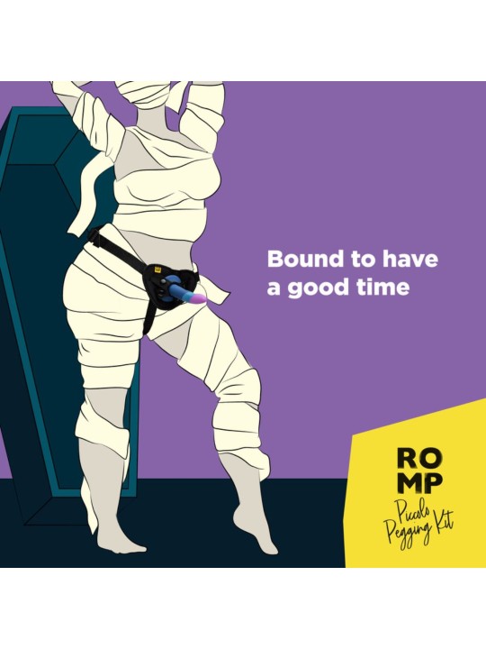 ROMP – Piccolo Pegging Kit – With Dildo & Harness