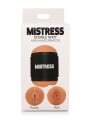 MISTRESS – Double Shot Mini Masturbator – Beige