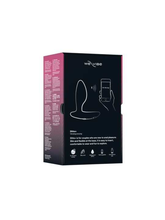 We-Vibe Ditto+ Satin Zwart