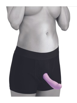 XR Brands - Harnas met ingebouwde O-ring - Zwart