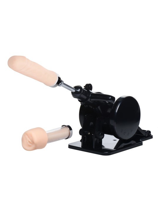 XR Brands - Robo Fuk Verstelbare Sex Machine - Zwart