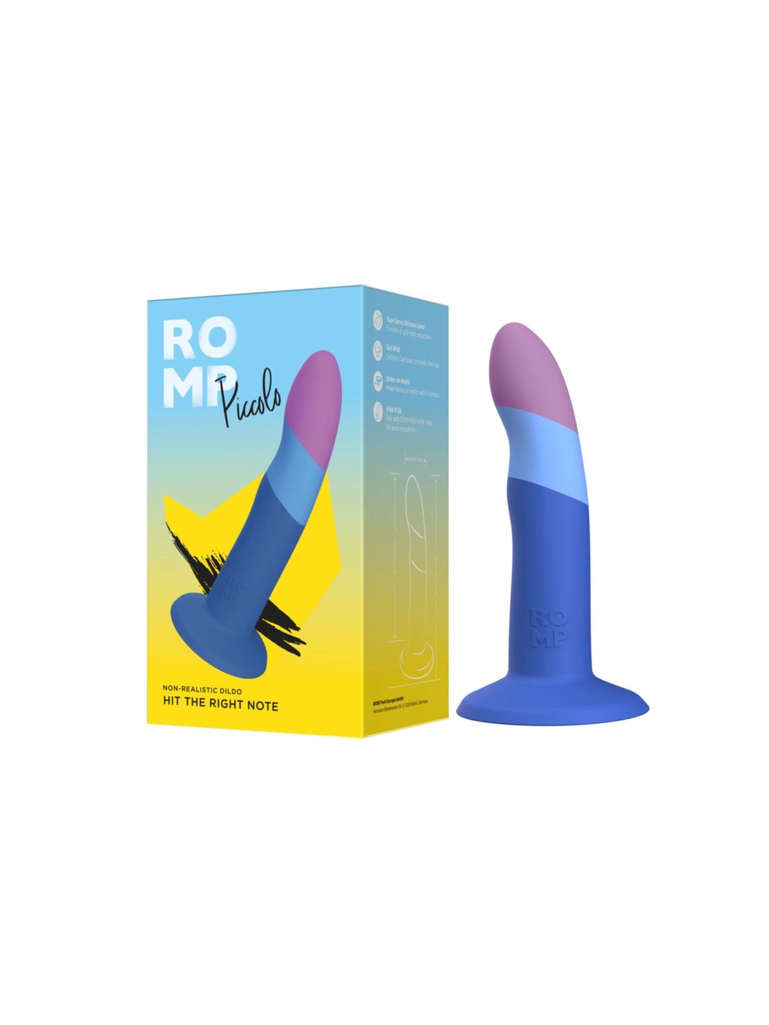 ROMP - Piccolo Dildo - Compact Design
