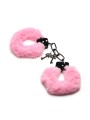 XR Brands - Cuffed in Fur Handcuffs - Pink