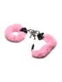 XR Brands - Cuffed in Fur Handcuffs - Pink