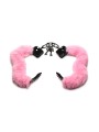 XR Brands - Cuffed in Fur Handcuffs - Pink