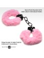 XR Brands - Cuffed in Fur Handcuffs - Pink