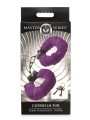 XR Brands - Cuffed In Fur Handcuffs - Purple