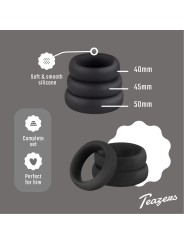 Teazers Silicone Cockring Set