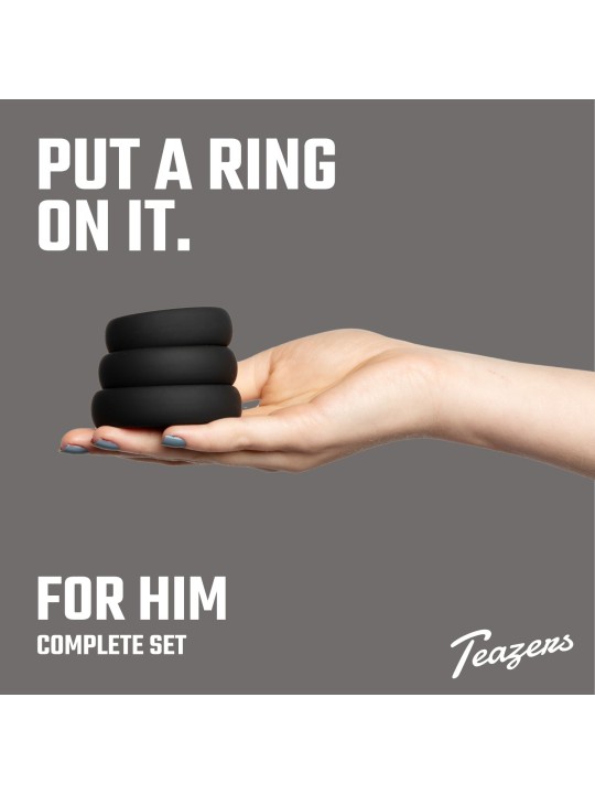 Teazers Silicone Cockring Set