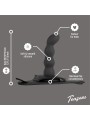 Teazers – Silicone Strap-On Set – Black