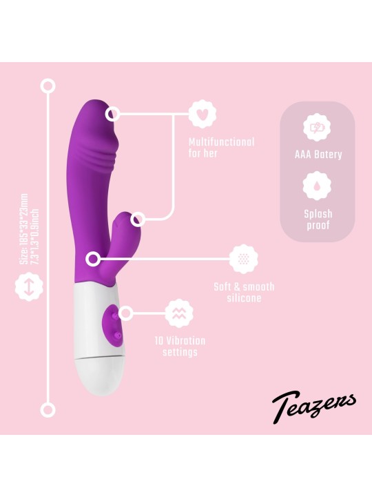 Teazers – Tarzanbocht Vibrator – Purple
