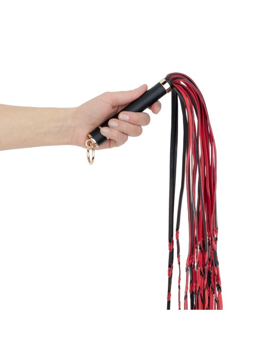Easytoys Fetish - Flogger 64 cm - Red and Black