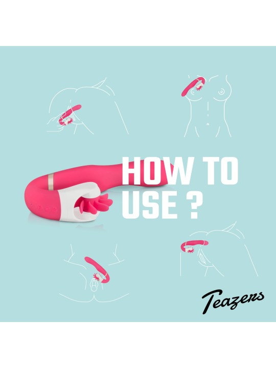 Teazers – Wheelie Vibe Vibrator – Pink