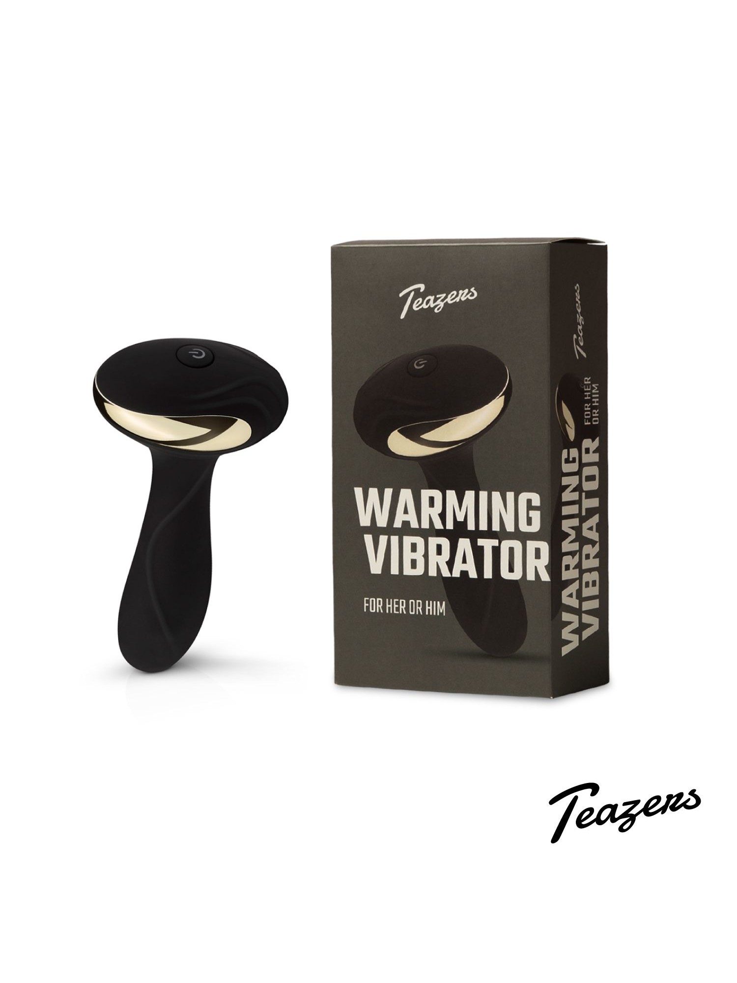 Teazers – Heat Of The Moment Buttplug Vibrator – Zwart