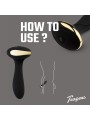 Teazers – Heat Of The Moment Buttplug Vibrator – Zwart