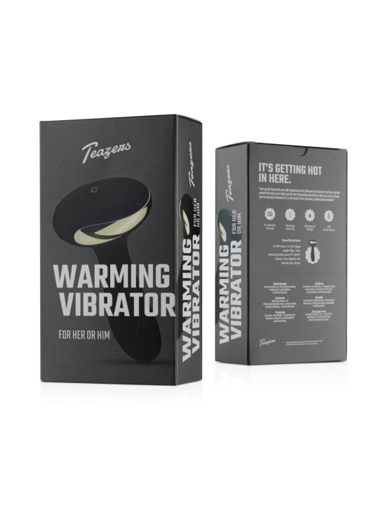 Teazers – Heat Of The Moment Buttplug Vibrator – Zwart