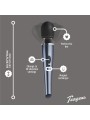 Teazers – Black Lightning Wand Vibrator – Zwart