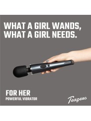 Teazers – Black Lightning Wand Vibrator – Zwart