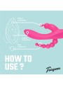 Teazers – Double Rabbit Vibrator – Pink