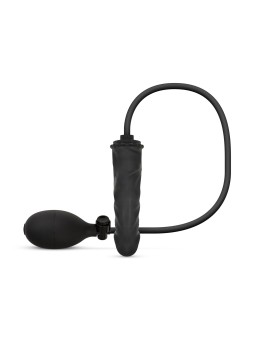 Anal Collection - Opblaasbare Dildo met Pomp 14,5 cm - Zwart